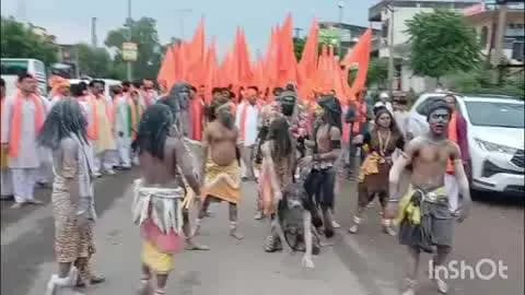 दौसा: दोसा की सड़कों पर भूत-पिशाच अघोरी की मंडली ने दिखाए हैरतअंगेज करतब