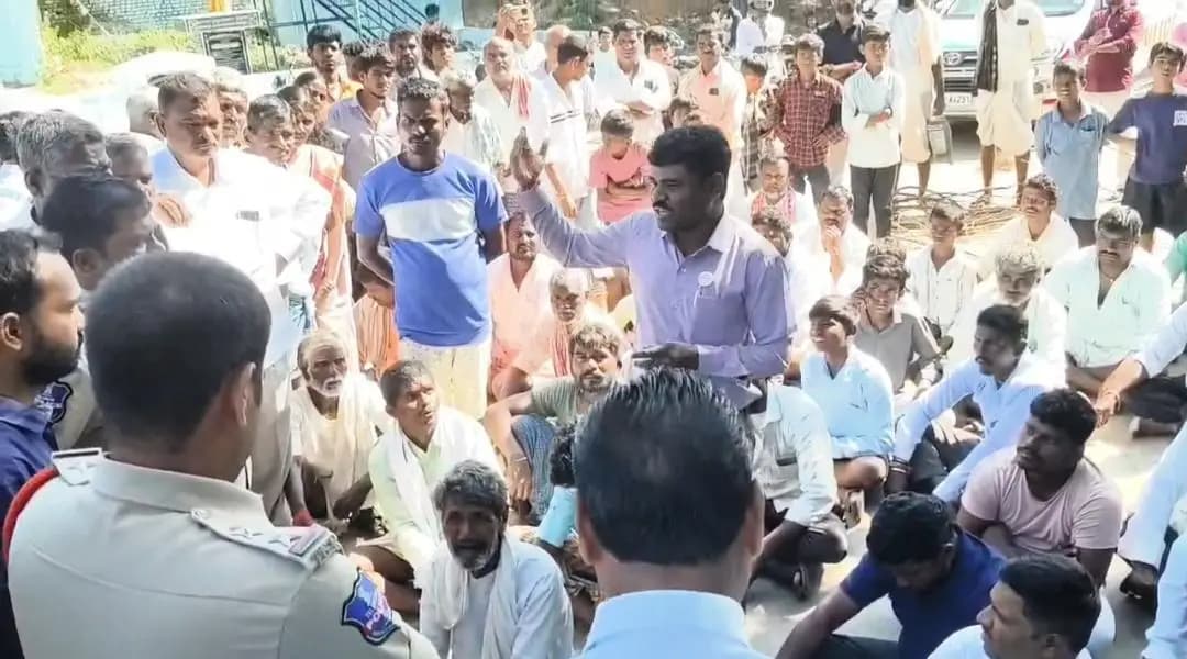 నారాయణపేట్: కానుకుర్తిలో రైతు నిరసన: కరెంటు కోతలపై స్పందించిన అధికారులు