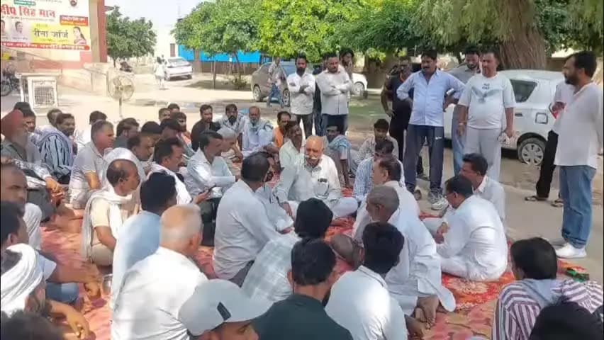 सूरतगढ़: चार दौर की वार्ता के बाद 21 लाख के मुआवजे पर सहमति, श्रमिक का पोस्टमार्टम हुआ, 22 घंटे चला धरना समाप्त