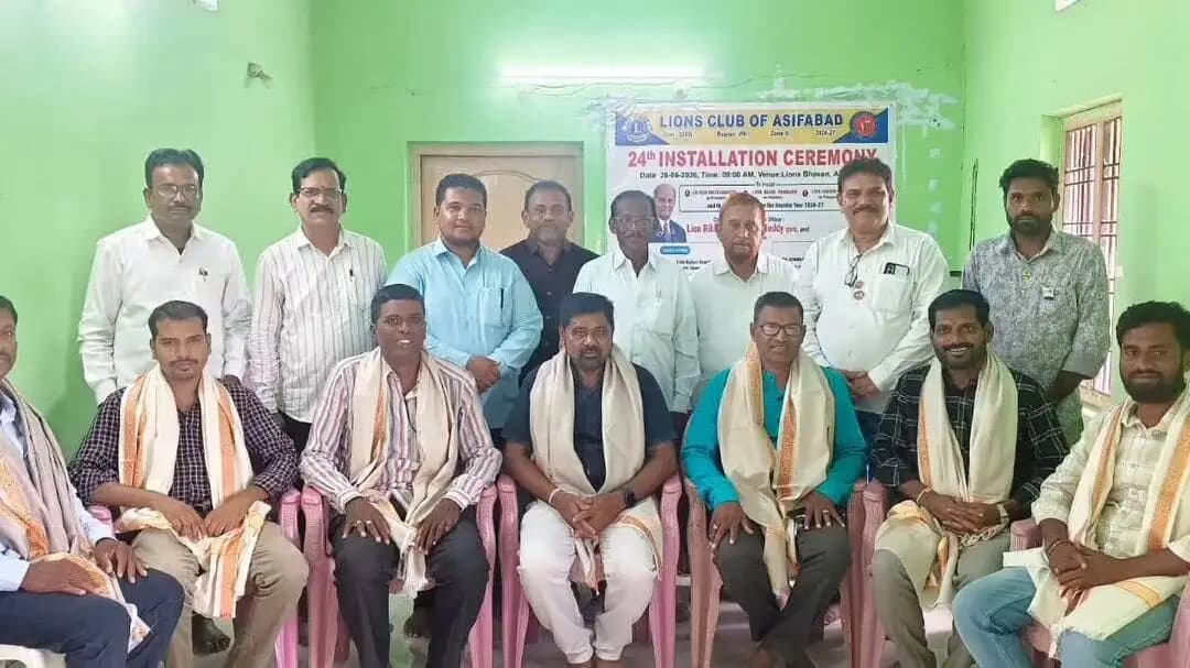అసిఫాబాద్: ఆసిఫాబాద్ జిల్లా కేంద్రంలో జర్నలిస్టులకు ఘన సన్మానం
