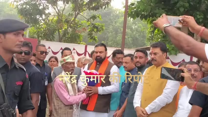 मधुबनी: बिहार के मुख्यमंत्री सम्राट चौधरी पहुंचे मधुबनी के राजनगर