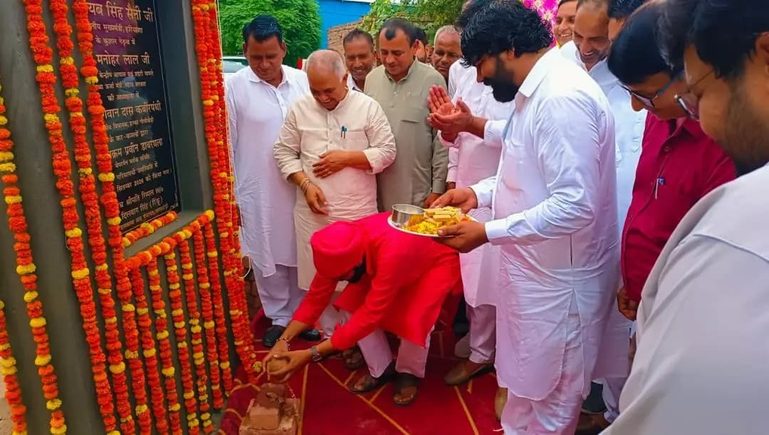 नीलोखेड़ी: भगवानदास कबीरपंथी ने 34 लाख के विकास कार्यों का शुरूआत किया