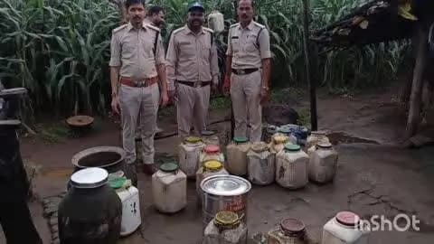 भैरूंदा: अवैध शराब के खिलाफ आबकारी विभाग की कार्रवाई, 3 मामले दर्ज