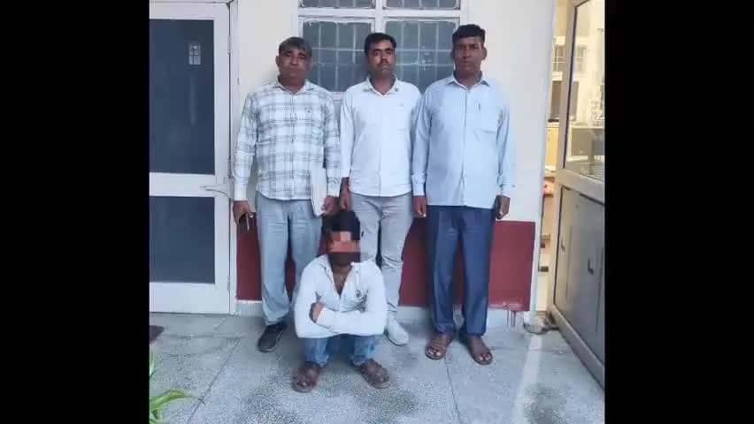 रेवाड़ी: रेवाड़ी पुलिस ने अदालत द्वारा उद्घोषित अपराधी गिरफ्तार किया
