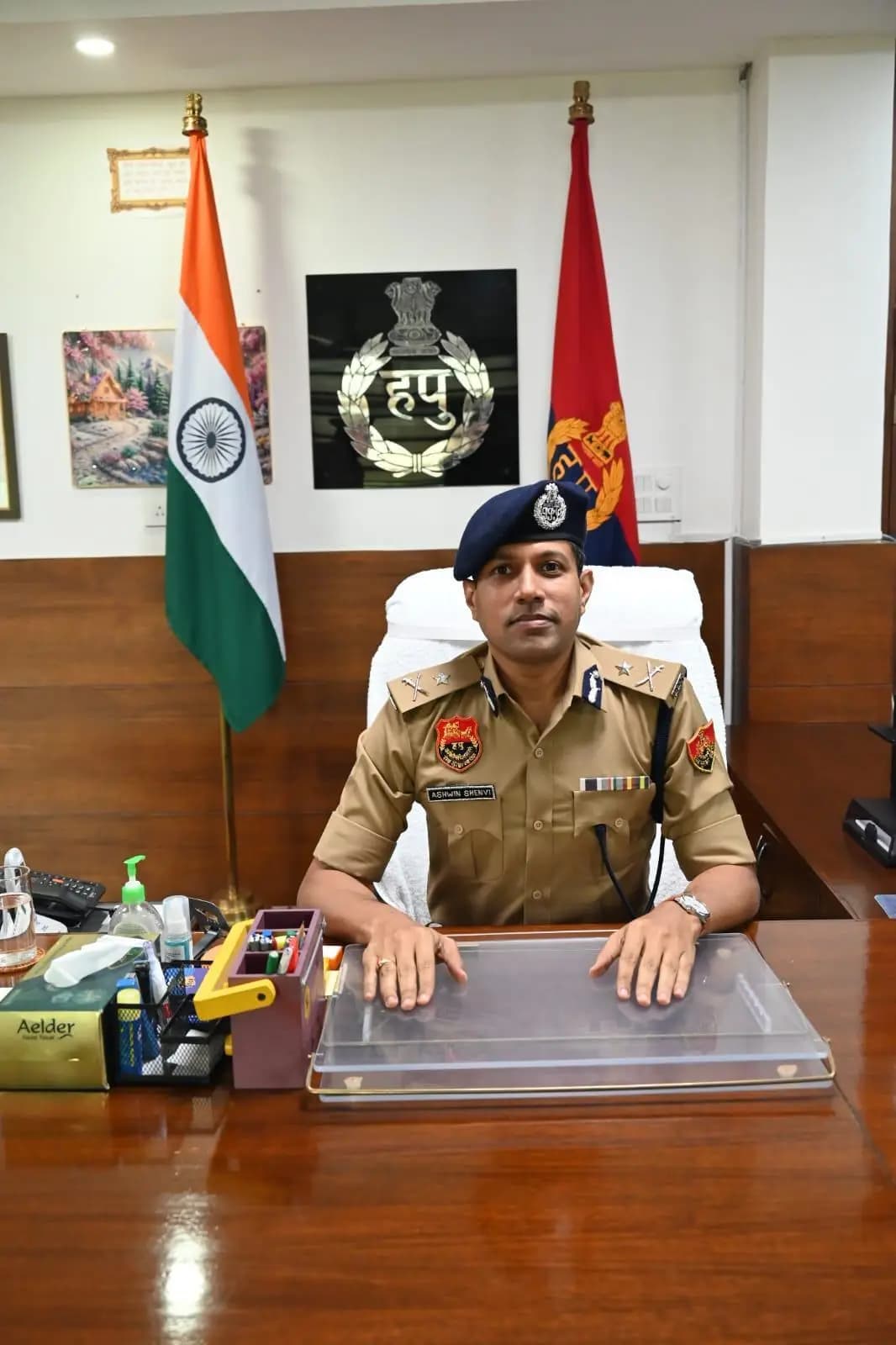 करनाल: करनाल मंडल के नए पुलिस महानिरीक्षक बने अश्विन शेन्वी, करेंगे कानून-व्यवस्था सुदृढ़