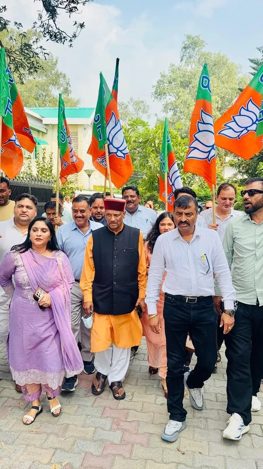 पांवटा साहिब: पाँवटा साहिब में 458 घंटे तक बिजली कटौती, भाजपा ने एसडीएम को ज्ञापन सौंपा