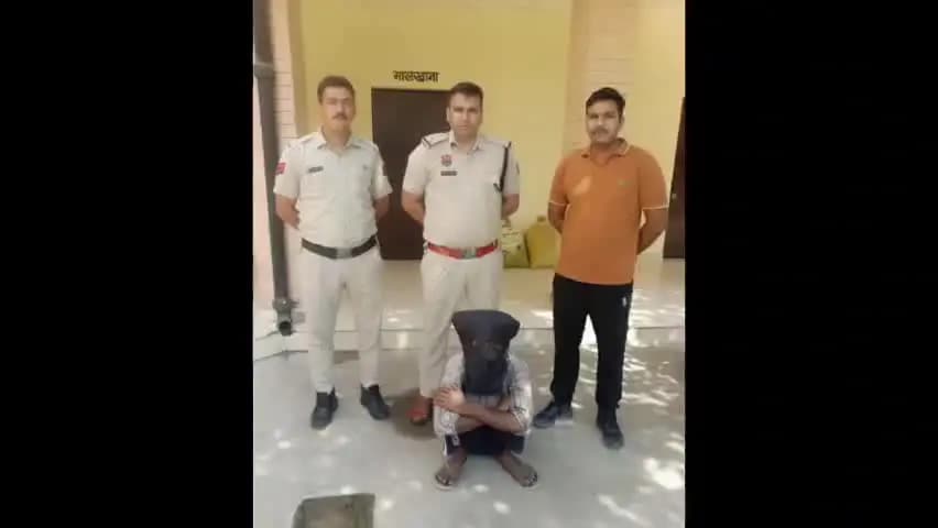 हिसार: थाना उकलाना पुलिस की त्वरित कार्रवाई, चोरी का चंद घंटों में खुलासा, आरोपी गिरफ्तार, सामान बरामद