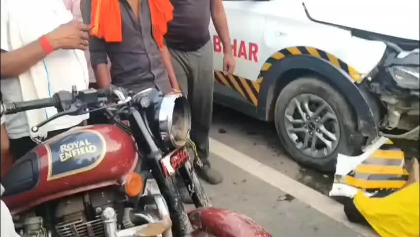 पिपरिया: लखीसराय में सड़क हादसे में पिपरिया प्रखंड, वलीपुर गांव के बाइक चालक की मौत