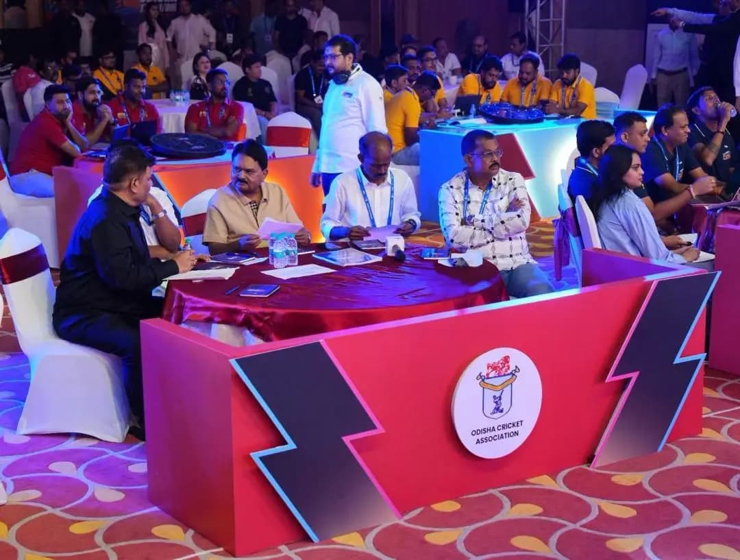 କଟକ ପୌରାଞ୍ଚଳ: OCA ର ଓଡ଼ିଶା T20 ଲିଗ୍ 2026 ପାଇଁ 6 ଫ୍ରାଞ୍ଚାଇଜର ସ୍କ୍ୱାଡ୍ ଚୟନ ପୂର୍ଣ୍ଣ