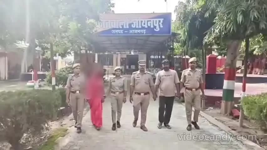 सगड़ी: अजमतगढ़ कस्बे में ज्वेलर्स की दुकान में गहने बदलकर चोरी के आरोप में एक पुरुष और महिला गिरफ्तार, 3 नाक की कील बरामद