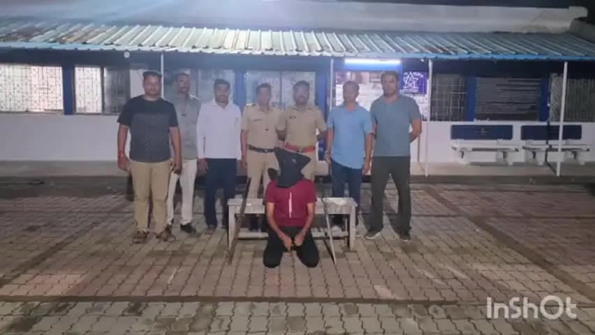 राळेगाव: राळेगाव येथे धारदार तलवार बाळगणारा इसम जेरबंद,राळेगाव पोलिसांची कारवाई