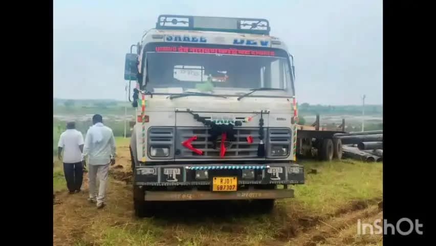 पीपलखूंट: पीपलखूंट में ट्रेलर की टक्कर से बाइक सवार मजदूर की हुई मौत, 7 घंटे तक रहा जाम