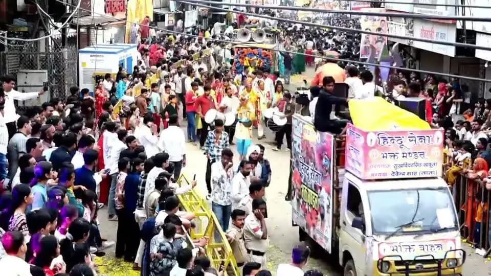 LIVE: उज्जैन में भगवान श्री महाकाल की षष्टम सवारी का नगर भ्रमण