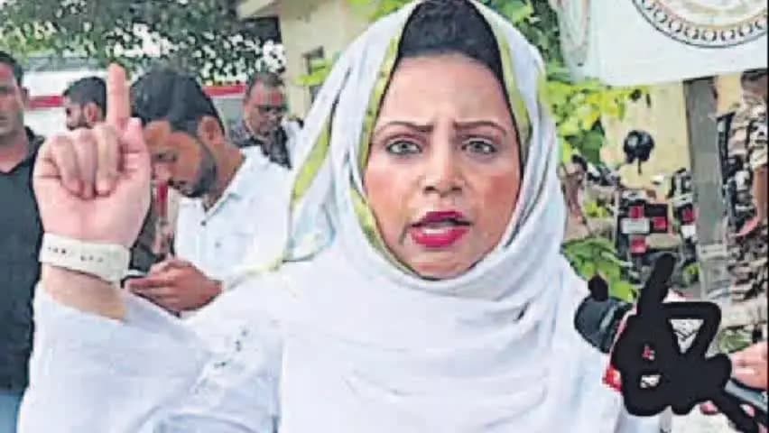 सहारनपुर: सीएम योगी पर टिप्पणी करने वाली हुदा जरीवाला को सहारनपुर में गिरफ्तार किया गया, शांति भंग के आरोप में भेजा गया जेल