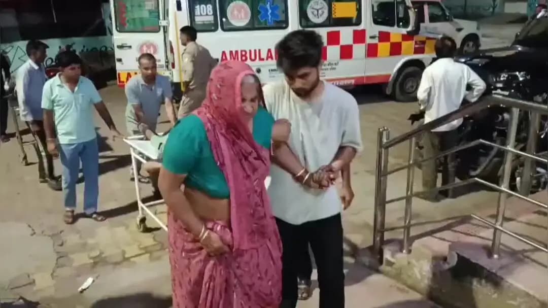 मथुरा: जमीन विवाद को लेकर एक ही कन्वे में तहसील में हुआ विवाद, गांव पहुंचते ही खूनी संघर्ष में बदला, दोनों पक्षों में चले लाठी