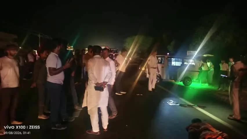 बीकानेर: उदयरामसर में दर्दनाक सड़क हादसे में बाइक सवार तीन की मौत, पुलिस जुटी जांच में