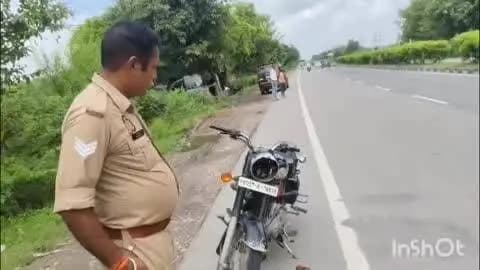 महाराजगंज: पीठन गांव के पास तेज रफ्तार बुलेट सवार ने हाईवे पार कर रहे वृद्ध को मारी जोरदार टक्कर, एक की मौत और एक घायल
