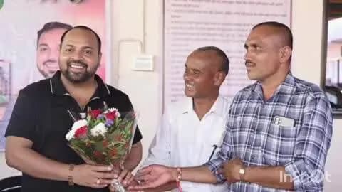 नवागढ़: नवीन धान उपार्जन केंद्र तिवरैया के किसानों ने बेमेतरा विधायक दीपेश साहू का आभार जताया
