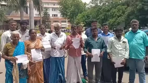 சேலம்: ஆட்சியரகம் எடப்பாடி அருகே ஏல சீட்டு நடத்தி 40 லட்சம் மோசடி நபர் மீது நடவடிக்கை கோரி பாதிக்கப்பட்டவர்கள் புகார்