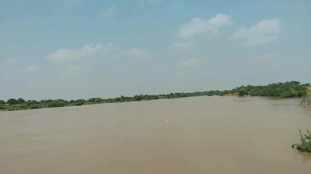 #kawasilakhma aririver #floud # bhind @kdita