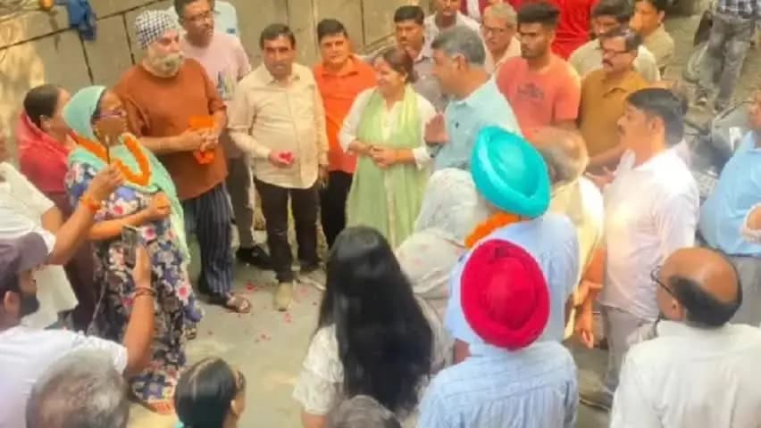 40 साल का इंतजार खत्म, विधायक राजकुमार भाटिया ने 1800 वाली गली का किया लोकार्पण