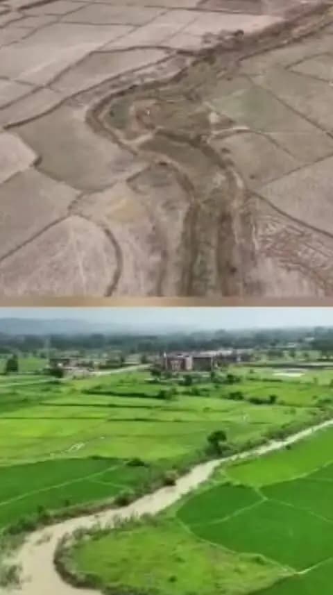 विकसित भारत जी राम जी योजना से बदली तस्वीर, जल संरक्षण के साथ ग्रामीण आजीविका की संकल्पना हुई साकार
सूरजपुर जिले के भैयाथान ग्राम पंचायत में योजना के तहत बारिश से पहले थान नाला की सफाई कराई गई। इस पहल का उद्देश्य ग्रामीणों को रोजगार उपलब्ध कराने के साथ जल संरक्षण और खेतों तक पानी की पहुंच सुनिश्चित करना था।
नाले से झाड़ियां, मलबा और अन्य अवरोध हटाए जाने के बाद इस बार बारिश के दौरान जल प्रवाह पहले की अपेक्षा बेहतर रहा और आसपास के खेतों तक पानी पहुंच सका। नाले की सफाई से पानी का रास्ता सुगम हुआ, जिससे किसानों को कृषि कार्य में काफी सहूलियत मिली।
#NarendraModi #VishnuDeoSai #Chhattisgarh #ViksitBharat #Sushasansarkar