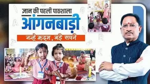 दुर्ग के आंगनबाड़ियों में भी अब सिर्फ पोषण ही नहीं, संवर रहा है नौनिहालों का सुनहरा भविष्य! ✨
सुशासन के संकल्प और नवाचार के साथ जिले के आंगनबाड़ी केंद्र अब खेल-खेल में सीखने, उत्तम संस्कार और सर्वांगीण विकास के आधुनिक मंच बन रहे हैं। पौष्टिक आहार और रचनात्मक माहौल के साथ दुर्ग के नन्हे कदमों को मिल रही है मजबूत नींव, जो उन्हें कल के सशक्त नागरिक बनाएगी।
📍 सशक्त बचपन, समर्थ दुर्ग! 👶📚🍎
#DurgPragati #Sushasan #BadaltaDurg #AnganwadiTransformation #ChildDevelopment Chhattisgarh
