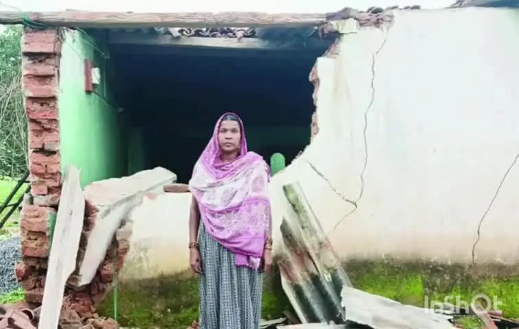 दीपका: लोनर हाथी का आतंक, दो घर तोड़े, केंदई में 35 हाथियों की मौजूदगी