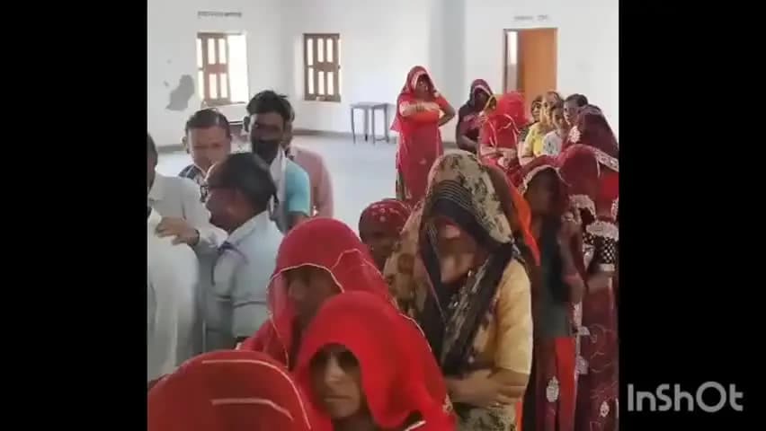 सुजानगढ़: सुजानगढ़ में निकाय चुनाव में उत्साह, 10 बजे तक 21.83% मतदान