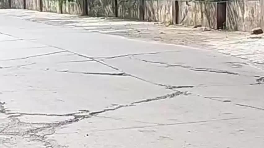 बूंदी: बायपास रोड पर टूटी हुई सड़क का कोई समाधान नहीं हो रहा है