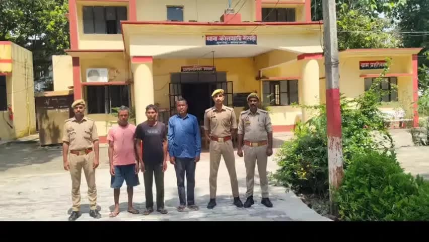 तुलसीपुर: गैसड़ी पुलिस ने एससी-एसटी मामले में तीन आरोपियों को पकड़ा, भेजा न्यायालय, अग्रिम कार्रवाई में जुटी पुलिस