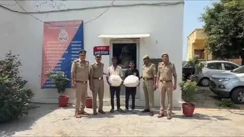 बुलंदशहर: 10 किलो 730 ग्राम अवैध गांजा के साथ 2 अंतर्राज्यीय गांजा तस्कर गिरफ्तार