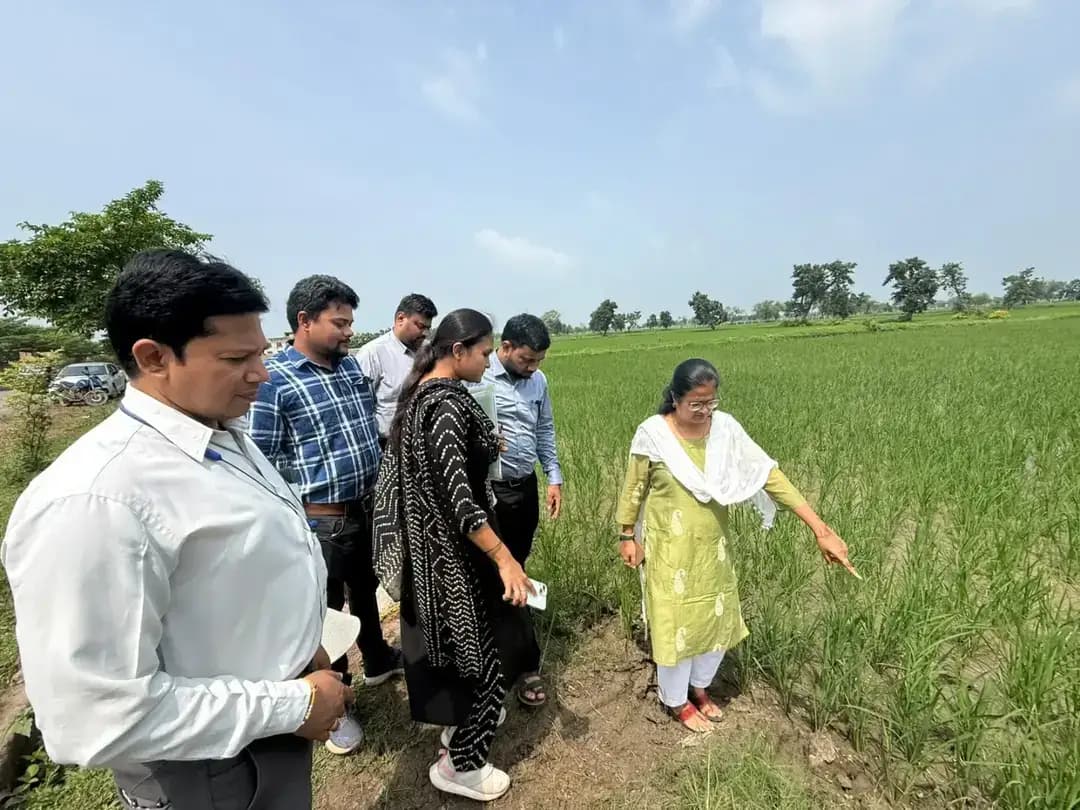 डिजिटल क्रॉप सर्वे जारी, मोबाइल एप से दर्ज होगी खेत और फसल की जानकारी।
एडीएम श्रीमती निष्ठा पाण्डेय तिवारी ने धरमपुरा में किया मैदानी निरीक्षण।
शत-प्रतिशत एवं त्रुटिरहित गिरदावरी पूर्ण करने पर जोर।
#mungeli #chhattisgarh