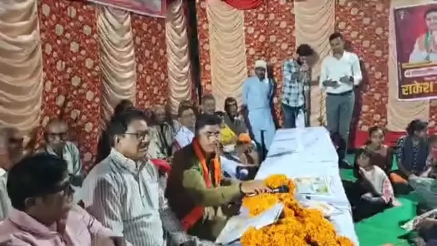 तारानगर: तारानगर से पूर्व विधानसभा प्रत्याशी राकेश जांगिड़ का उद्बोधन, बोले- एक रुपए का भी लांछन लगे तो राजनीति छोड़ दूंगा