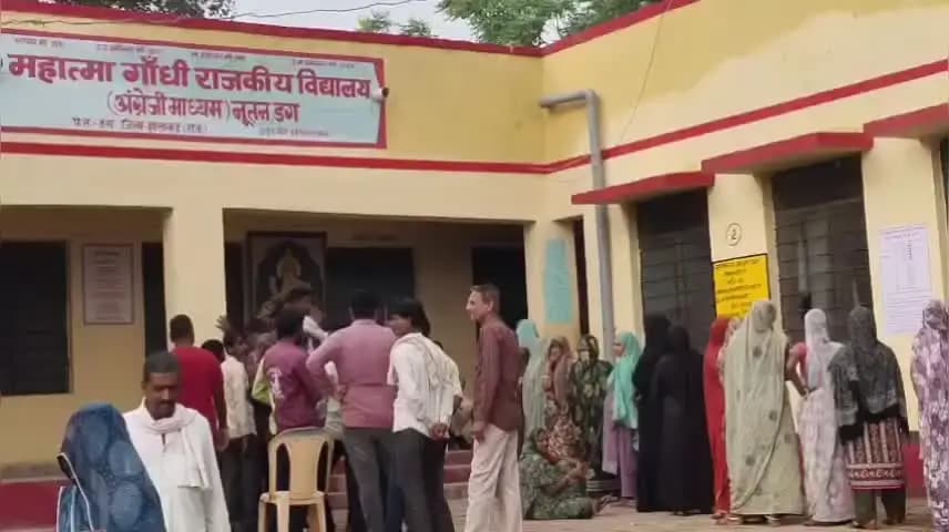 डग: डग नगरपालिका चुनाव में 84% मतदान हुआ, मतदाताओं में दिखा खासा उत्साह