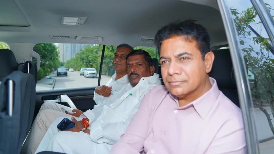 పటాన్చెరు: కేటీఆర్ నివాసంలో బీఆర్ఎస్ ఎమ్మెల్యేల కీలక సమావేశం