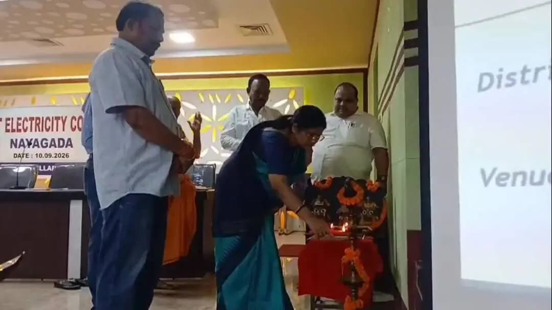 ନୟାଗଡ: ଜିଲ୍ଲା ସୃଜନ ସଭା ଗୃହ ପରିସରରେ ଜିଲ୍ଲା ବିଦିଉତ୍ ପରିଚାଲନା କମିଟି ବୈଠକ ଅନୁଷ୍ଠିତ
