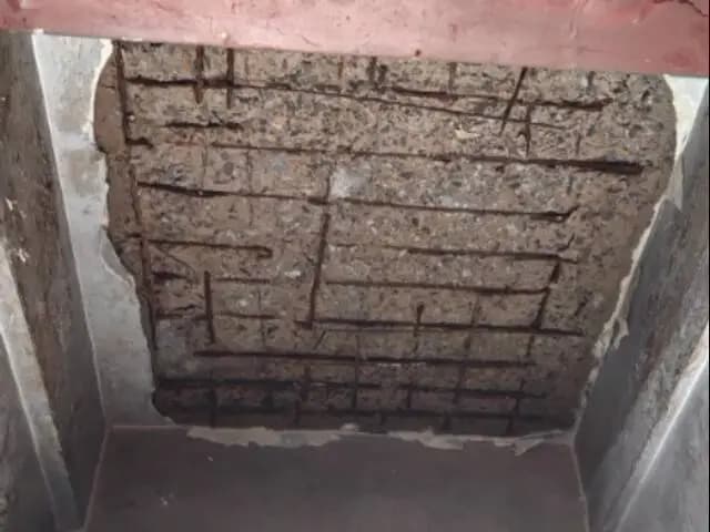 लांजी: मां लंजकाई मंदिर लांजी की छत भरभराकर गिरी, टला बड़ा हादसा