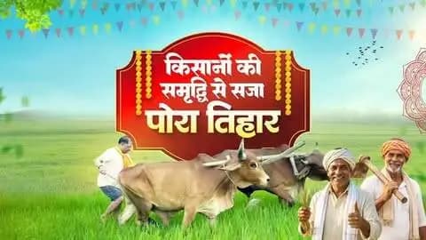 हमारे किसान भाई-बहनों की खुशियों में ही छत्तीसगढ़ की खुशियां बसती हैं।
पोरा तिहार हमारे अन्नदाताओं की मेहनत, पशुधन के प्रति उनके स्नेह और छत्तीसगढ़ की माटी से जुड़े संस्कारों का पावन पर्व है। किसान परिवारों की खुशहाली और खेती-किसानी की समृद्धि के लिए हमारी सरकार पूरी प्रतिबद्धता के साथ कार्य कर रही है।
आज के इस पावन अवसर पर हमारी कामना है कि हर किसान का घर सुख, समृद्धि और खुशहाली से भरा रहे। आप सभी को पोरा तिहार की गाड़ा-गाड़ा बधाई एवं हार्दिक शुभकामनाएं।
#balodabazar
#chhattishgarh
#SushasanSarkar
#Festival