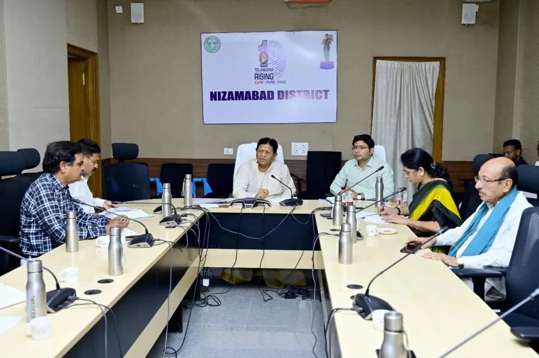 నిజామాబాద్ రూరల్: నీటి వృధా జరిగితే కఠిన చర్యలు: ప్రభుత్వ సలహాదారు సుదర్శన్ రెడ్డి