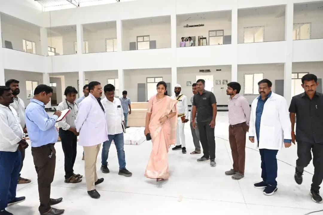 నారాయణపేట్: నారాయణపేట నర్సింగ్ కళాశాల పనులు 10 రోజుల్లో పూర్తి చేయండి: జిల్లా కలెక్టర్ ఆదేశం