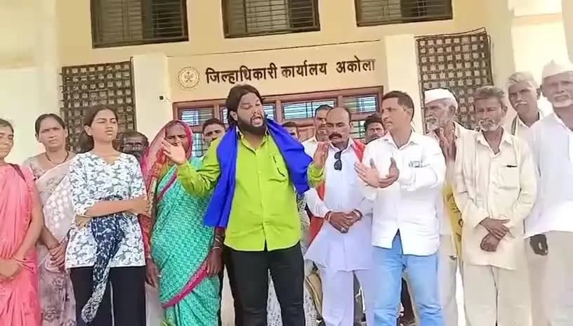 अकोला: जिल्ह्यात कोरडा दुष्काळ जाहीर करा; सम्राट अशोक सेनेची मागणी संस्थापक अध्यक्ष आकाश शिरसाट यांची प्रतिक्रिया