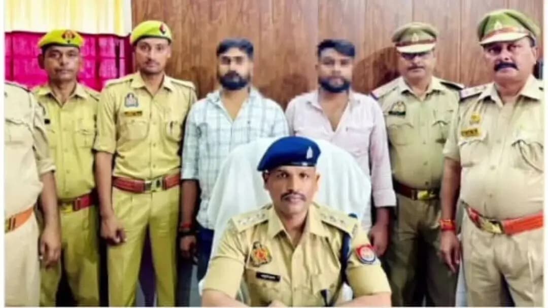सुल्तानपुर: 112 ग्राम स्मैक के साथ पुलिस ने दो आरोपियों को किया गिरफ्तार