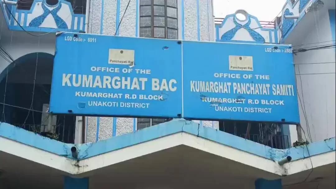 কুমারঘাট: কুমারঘাট মহকুমার ভিসি ভোট নিয়ে প্রতিক্রিয়া দেয় ব্লকের বিডিও