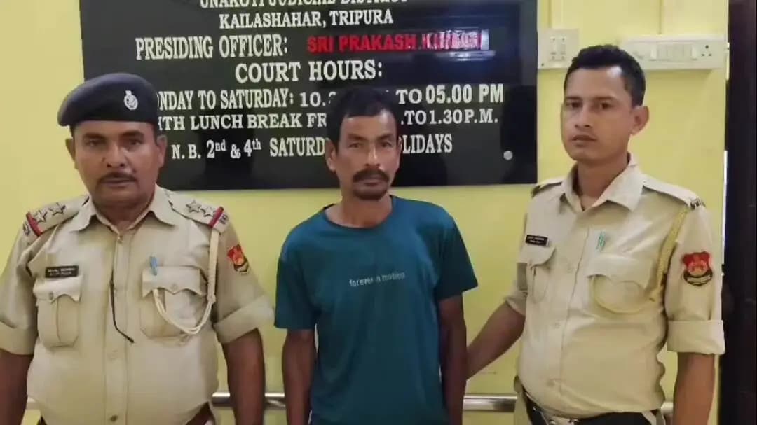 কৈলাশহর: কৈলাসহর আদালত এক অভিযুক্তকে ৫ বছরের জেল হেফাজত দেয়