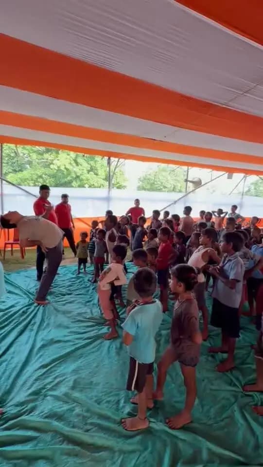 आपदा प्रबंधन विभाग, बिहार सरकार
बाढ़ राहत शिविर-2026
पॉलिटेक्निक कॉलेज मैदान
जगदीशपुर, भागलपुर