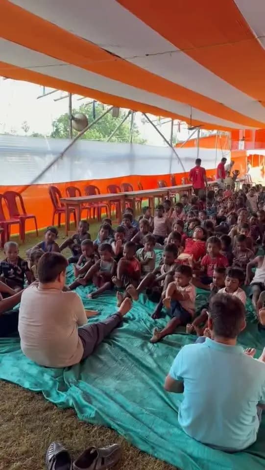 आपदा प्रबंधन विभाग, बिहार सरकार
बाढ़ राहत शिविर-2026
पॉलिटेक्निक कॉलेज मैदान
जगदीशपुर, भागलपुर