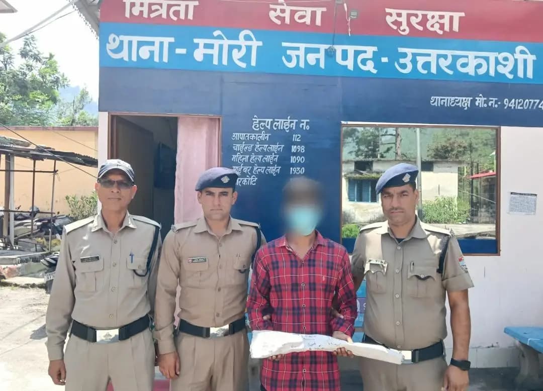 जोशियाड़ा: उत्तरकाशी में कुल्हाड़ी से हत्या का आरोपी मोरी से गिरफ्तार