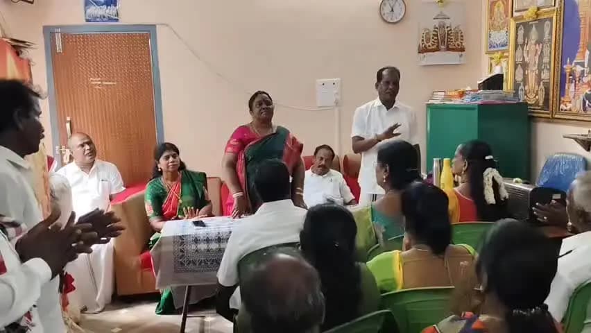 மதுராந்தகம்: மதுராந்தகம் சட்டமன்ற தொகுதி அதிமுக வேட்பாளர் தீவிர வாக்கு சேகரிப்பில் ஈடுபட்டார்