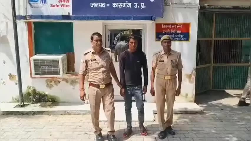 सहावर: लखमीपुर के वारंटी युवक को अमापुर पुलिस ने किया गिरफ्तार